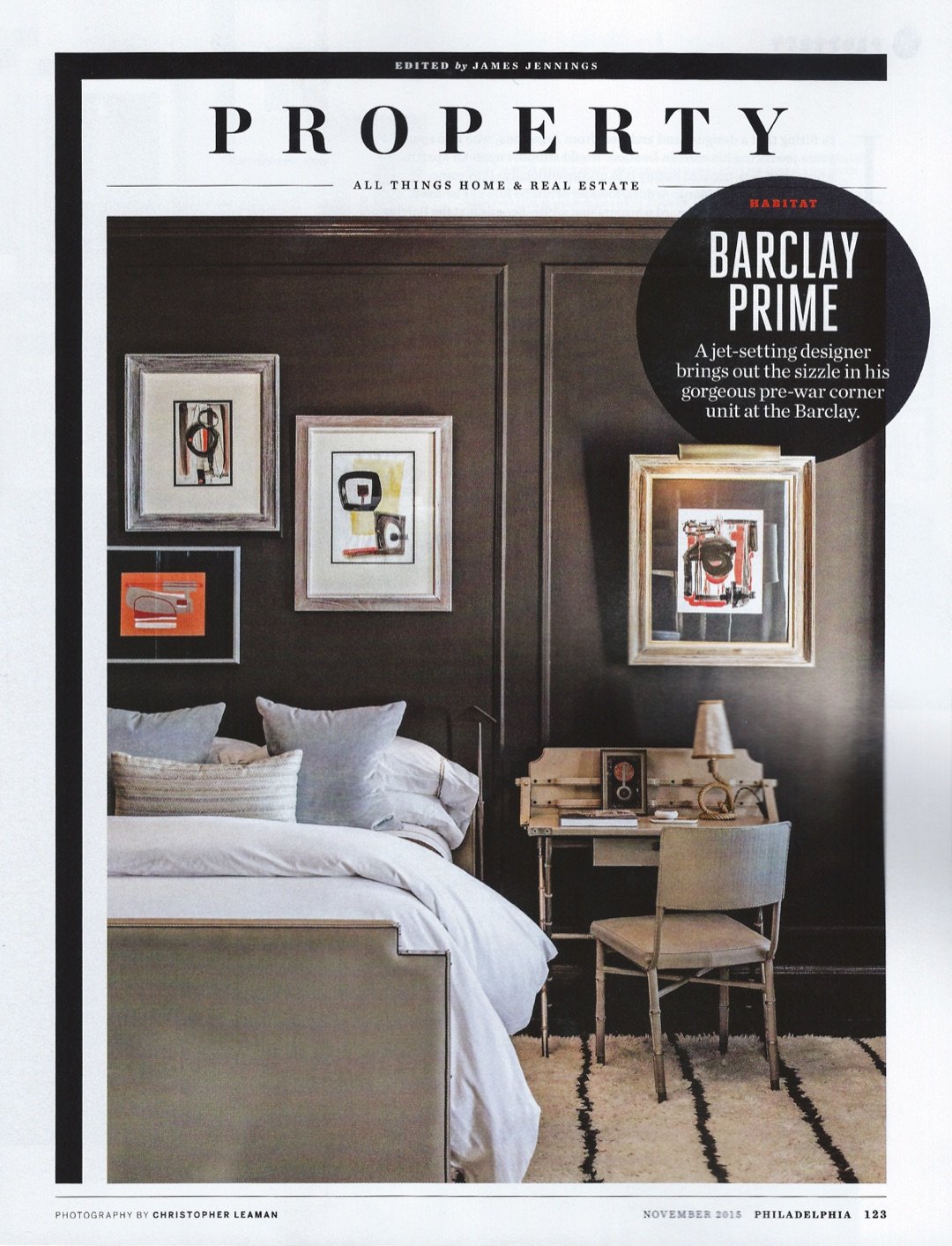 Philadelphia Magazine feature, page 1